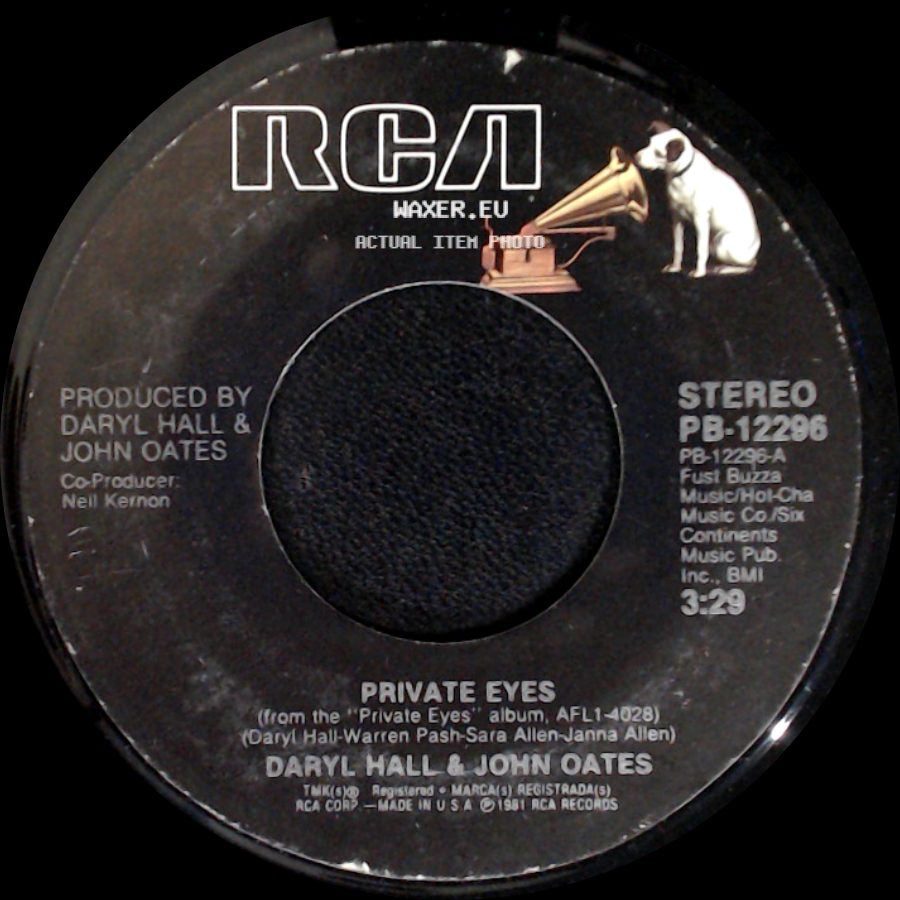 Daryl Hall & John Oates - Private Eyes / Tell Me What You Want side A