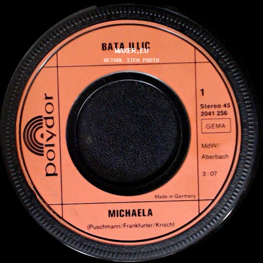 Bata Illic - Ich Hab' Soviel In Deinen Augen Geseh'n / Michaela side B