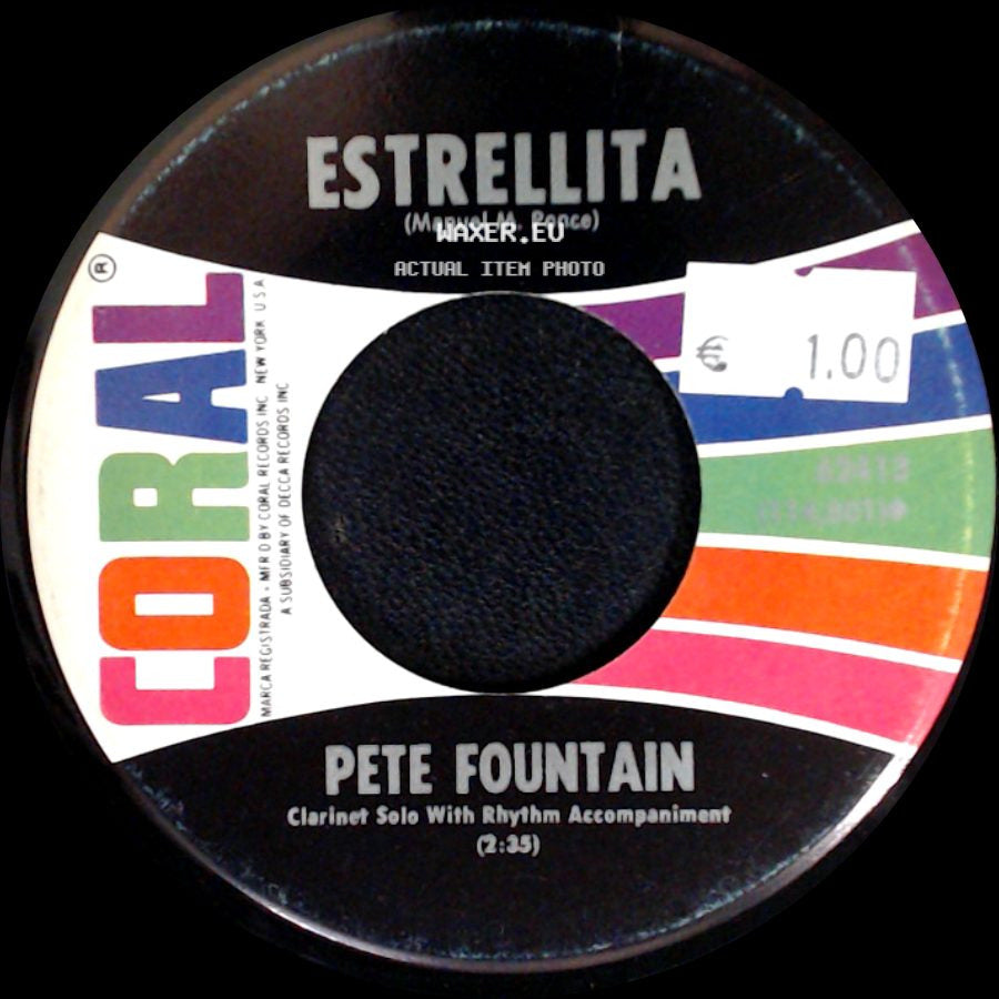 Pete Fountain - Estrellita / Licorice Stick side A