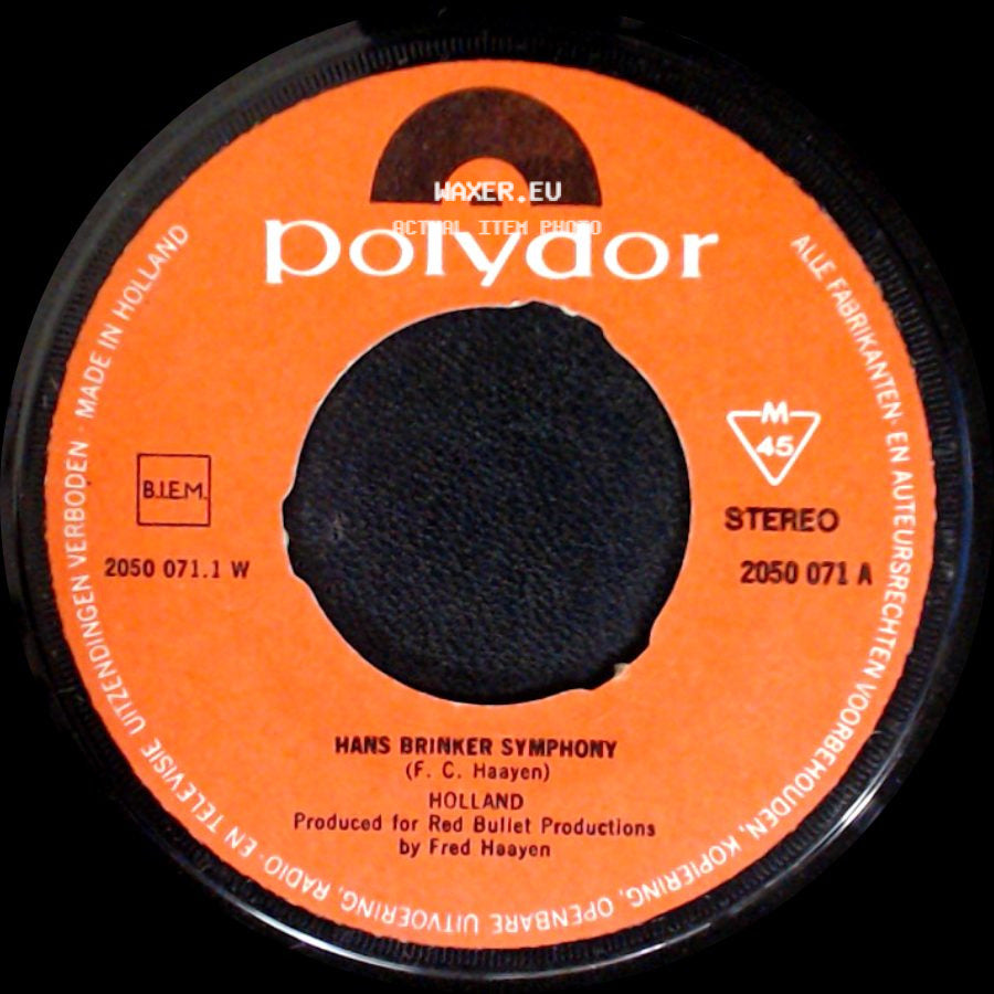 Hans Brinker Symphony / The Silverfleet (De Zilvervloot) - Holland / Holland side A