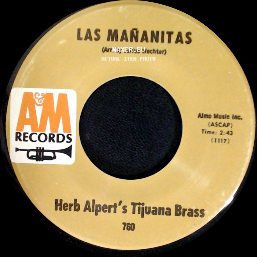 Herb Alpert's Tijuana Brass - Las Mañanitas / Whipped Cream side A