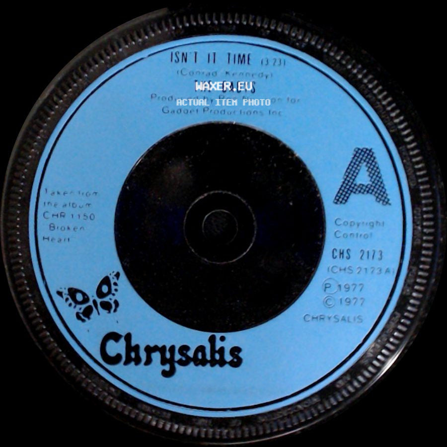 The Babys - Give Me Your Love / Isn't It Time side B
