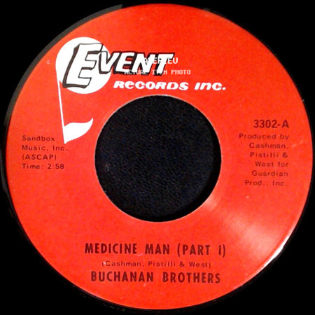 Buchanan Brothers - Medicine Man (Part 1) / Medicine Man (Part Ii) side A