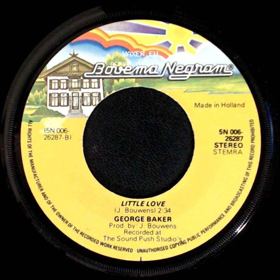 George Baker - Oh Magdalena / Little Love side B