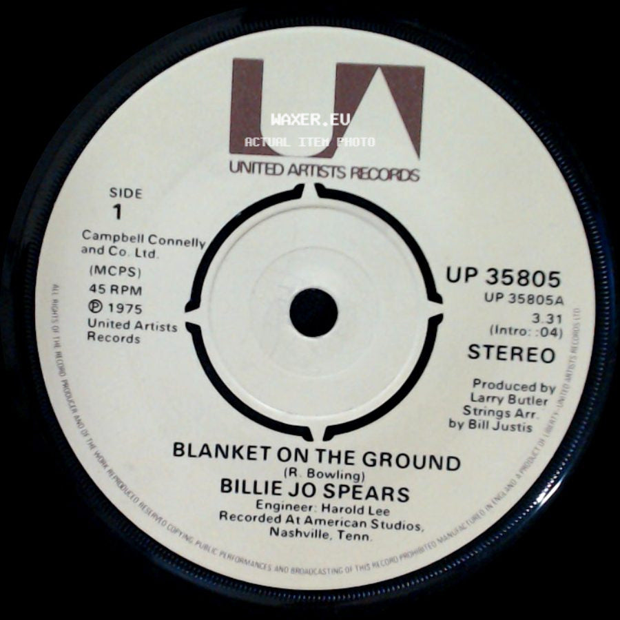 Billie Jo Spears - Blanket On The Ground / Come On Home side A