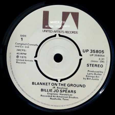 Billie Jo Spears - Blanket On The Ground / Come On Home side A