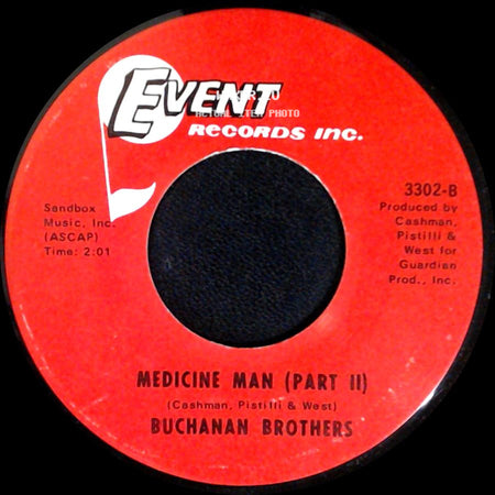 Buchanan Brothers - Medicine Man (Part I) / Medicine Man (Part Ii) side B