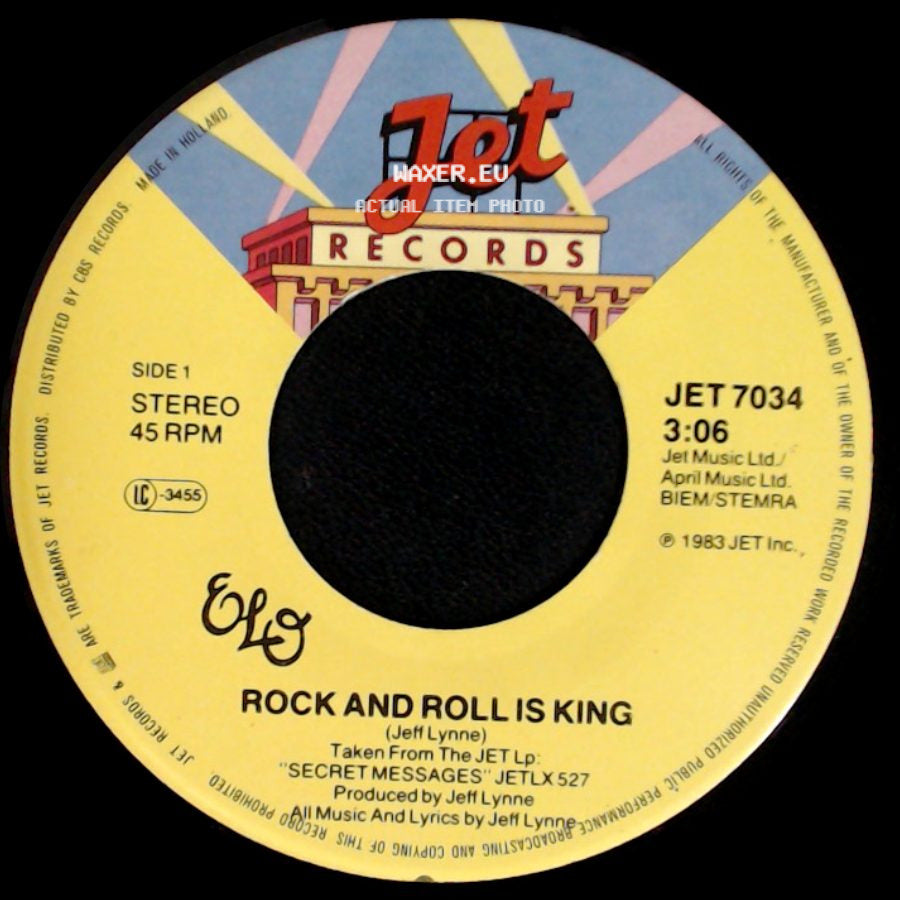 Elo - Rock And Roll Is King / After All side A
