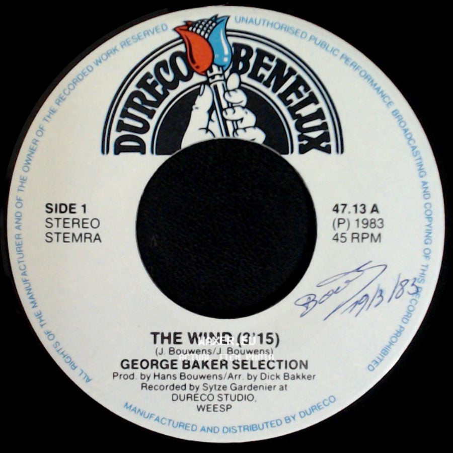 George Baker Selection - The Wind (3'15) / Let Me Be The One side A