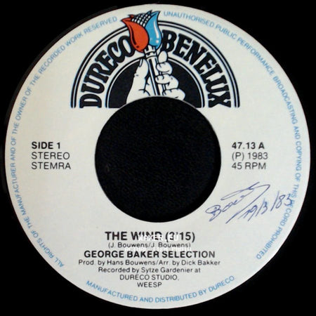 George Baker Selection - The Wind (3'15) / Let Me Be The One side A