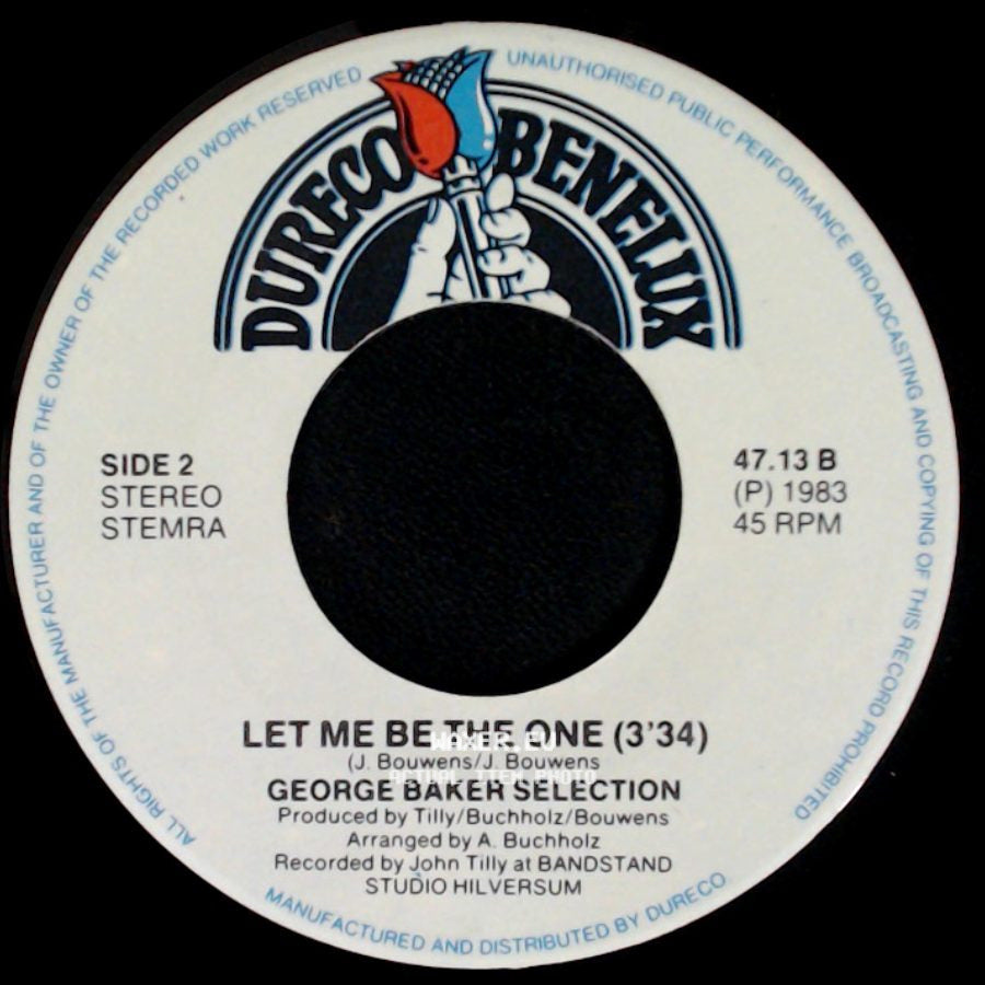 George Baker Selection - The Wind (3'15) / Let Me Be The One side B