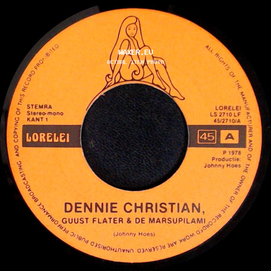Dennis Christian, Guust Flater & De Marsupilami / Dennie Christian - Unknown Title A / Dennie's Danklied side A