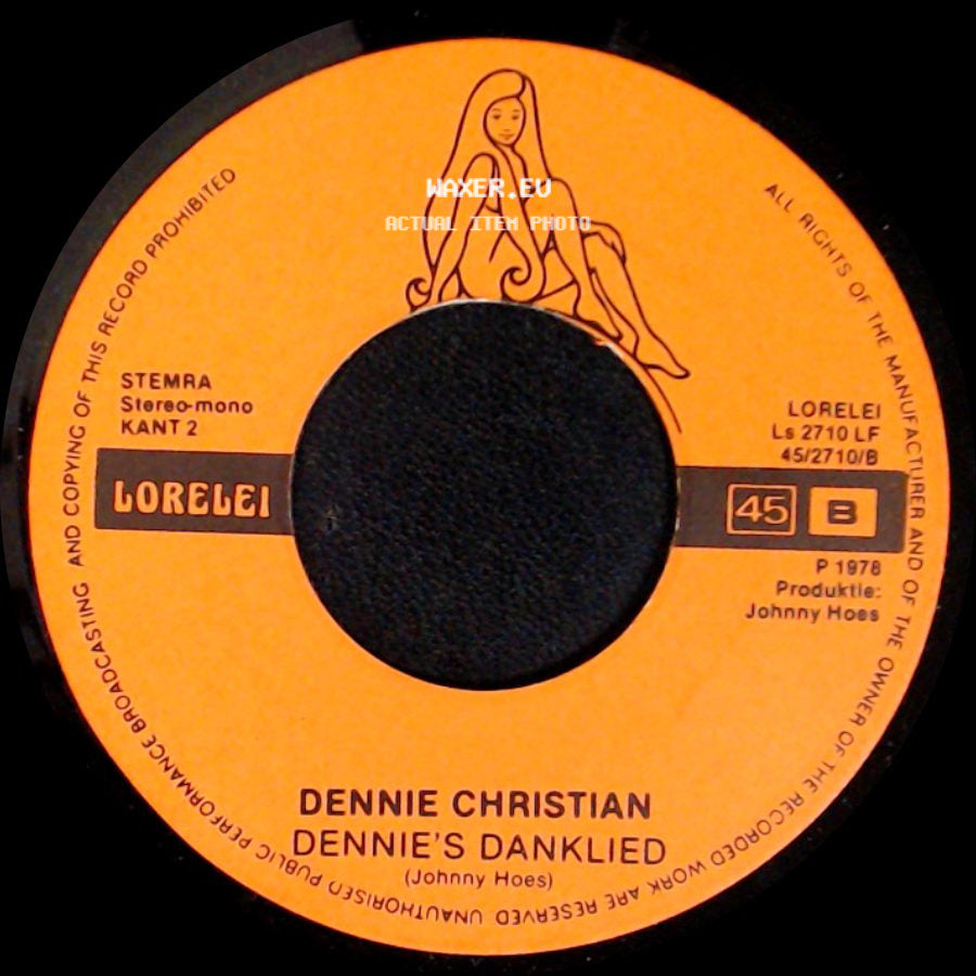 Dennis Christian, Guust Flater & De Marsupilami / Dennie Christian - Unknown Title A / Dennie's Danklied side B