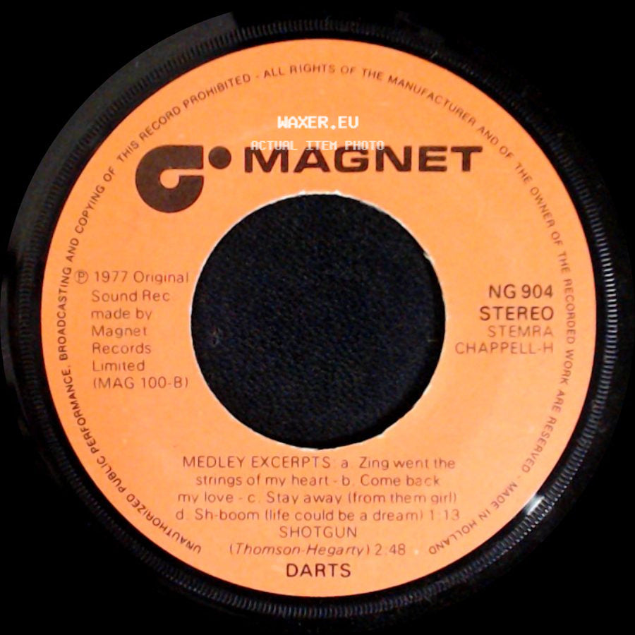 Darts - Daddy Cool / The Girl Can't Help It / Medley Excerpts side B