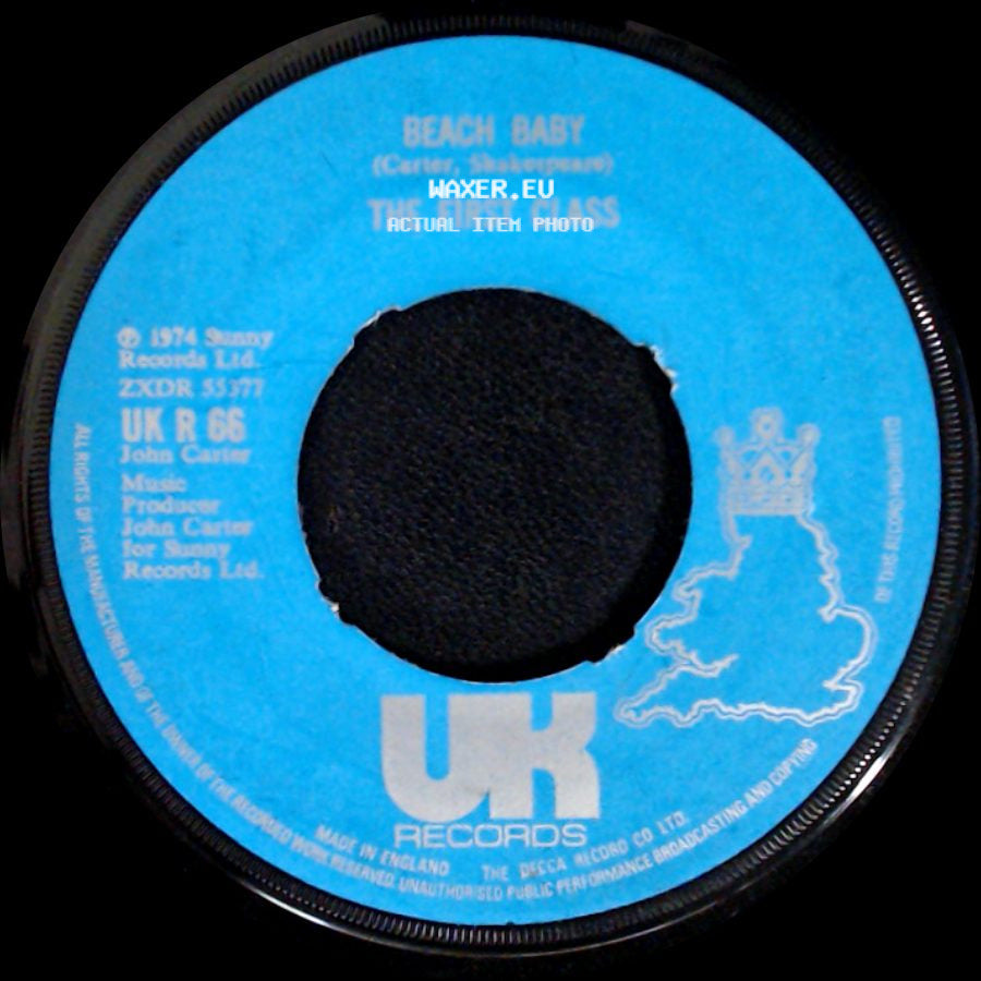 The First Class - Beach Baby / Both Sides Of The Story side A