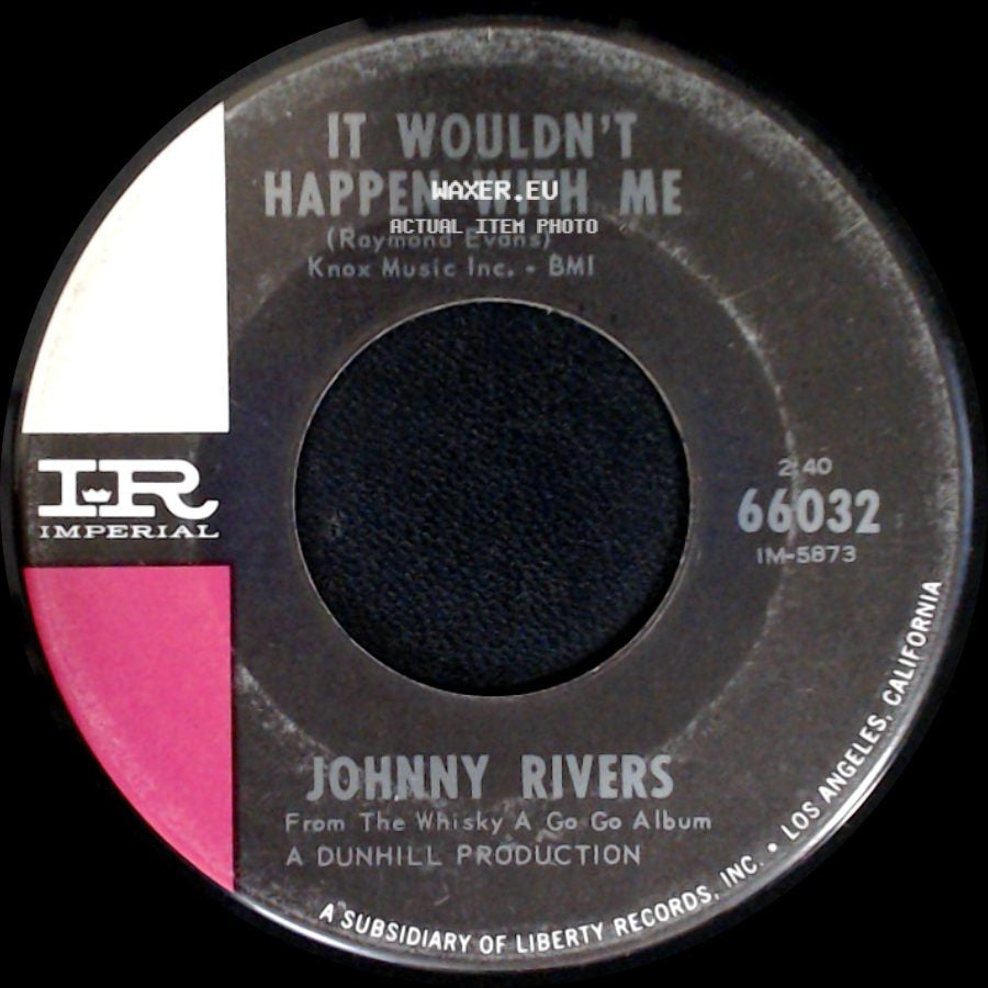 Johnny Rivers - It Wouldn't Happen With Me / Memphis side A