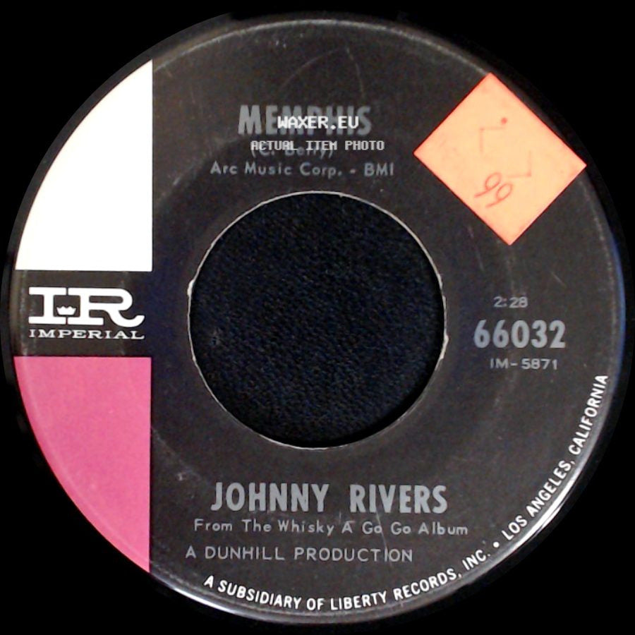 Johnny Rivers - It Wouldn't Happen With Me / Memphis side B