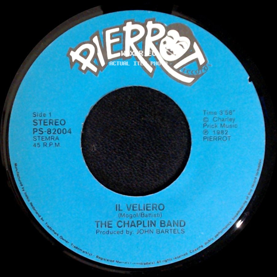 The Chaplin Band - Il Veliero / Dancin' On Town Square side A