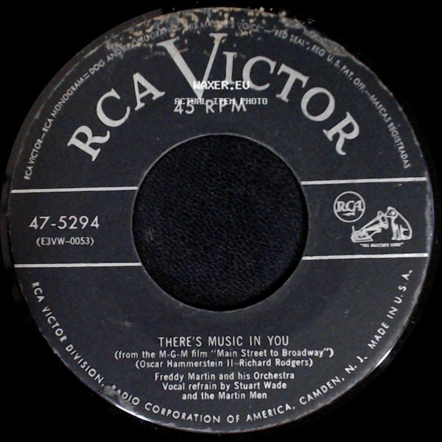 Freddy Martin And His Orchestra - There's Music In You / Featherfoot side A