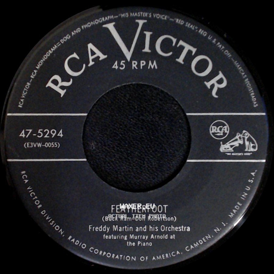 Freddy Martin And His Orchestra - There's Music In You / Featherfoot side B