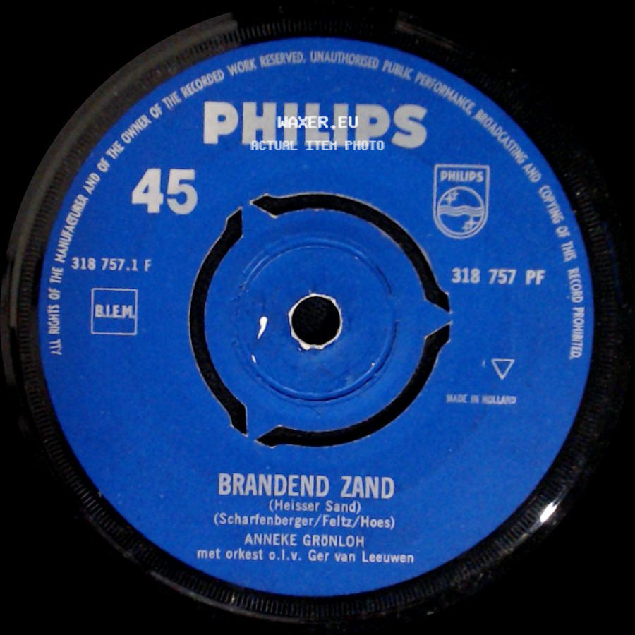 Anneke Gronloh - Brandend Zand / Trommel Van Bahia side A