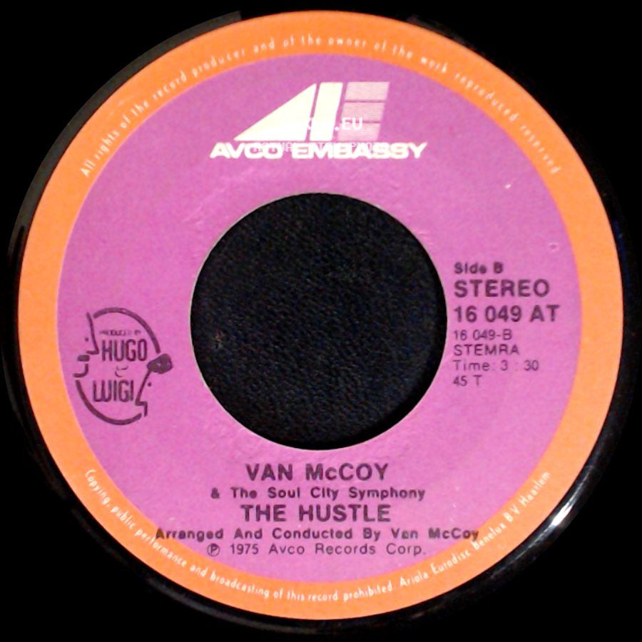 Van Mccoy & The Soul City Symphony - Disco Baby / The Hustle side B