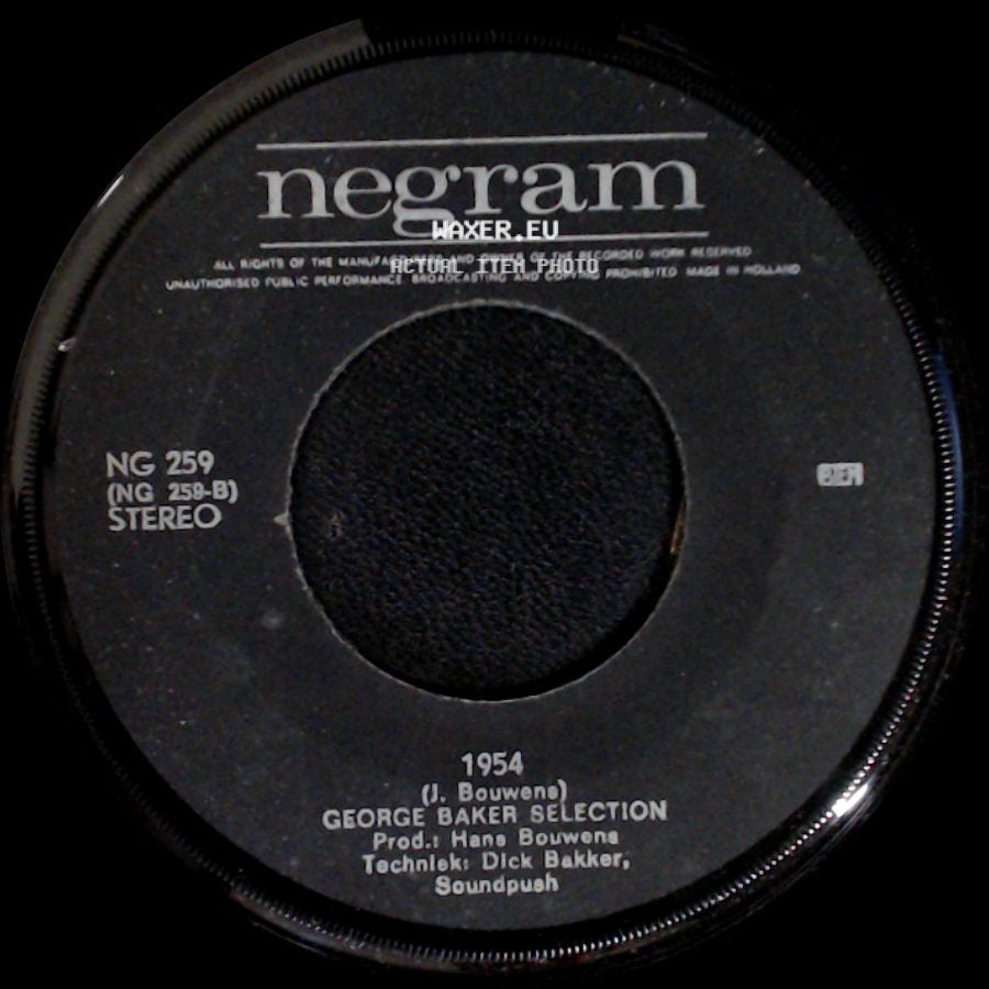 George Baker Selection - 1954 / Mama Oh Mama side A