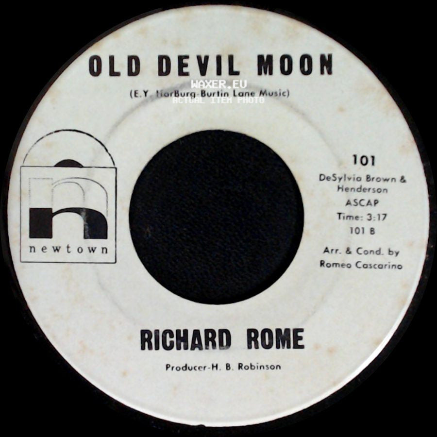 Richard Rome - Old Devil Moon / Lunarsy side A