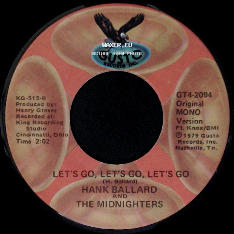 Hank Ballard And The Midnighters - Let's Go, Let's Go, Let's Go / Finger Poppin' Time side A