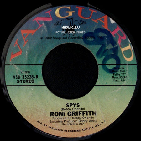 Roni Griffith - Spys / (The Best Part Of) Breakin' Up side A