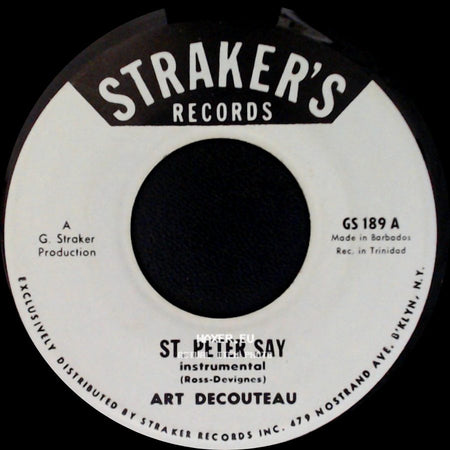 Art Decouteau - St. Peter Say / Debbie Version side A