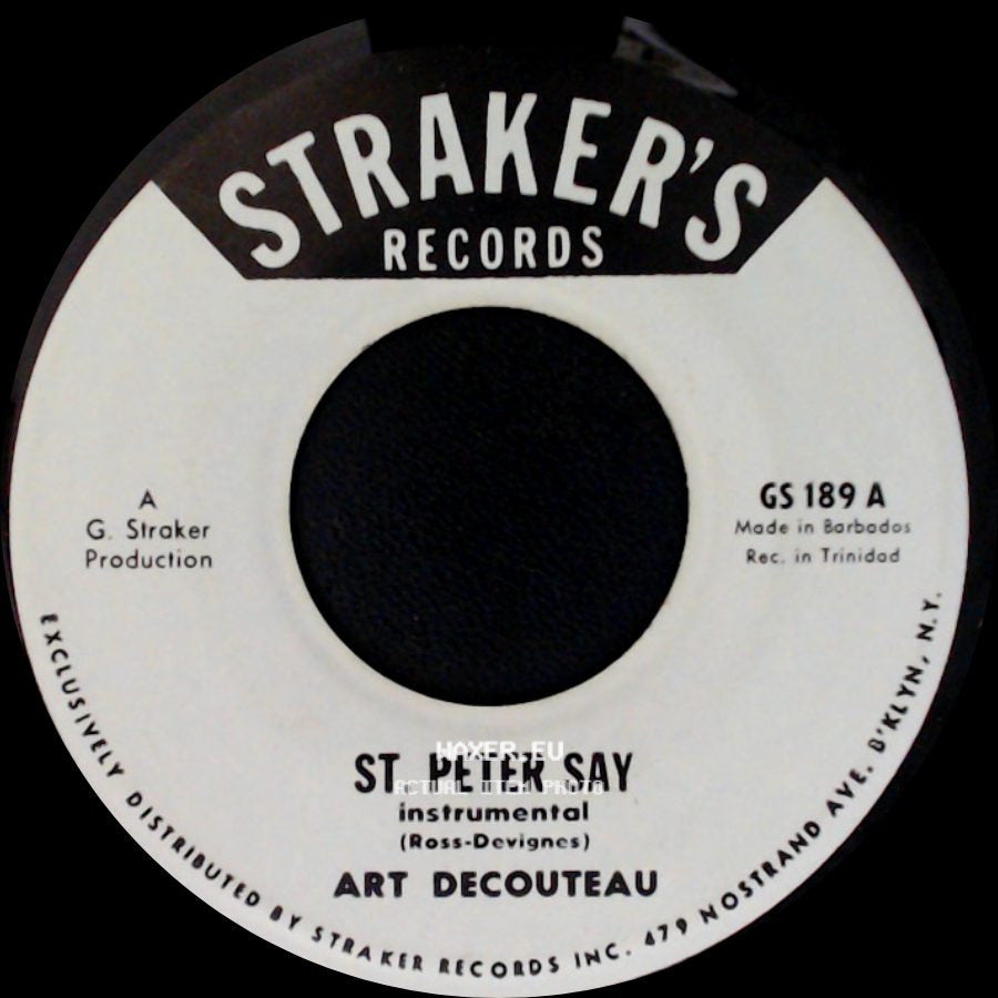 Art Decouteau - St. Peter Say / Debbie Version side A