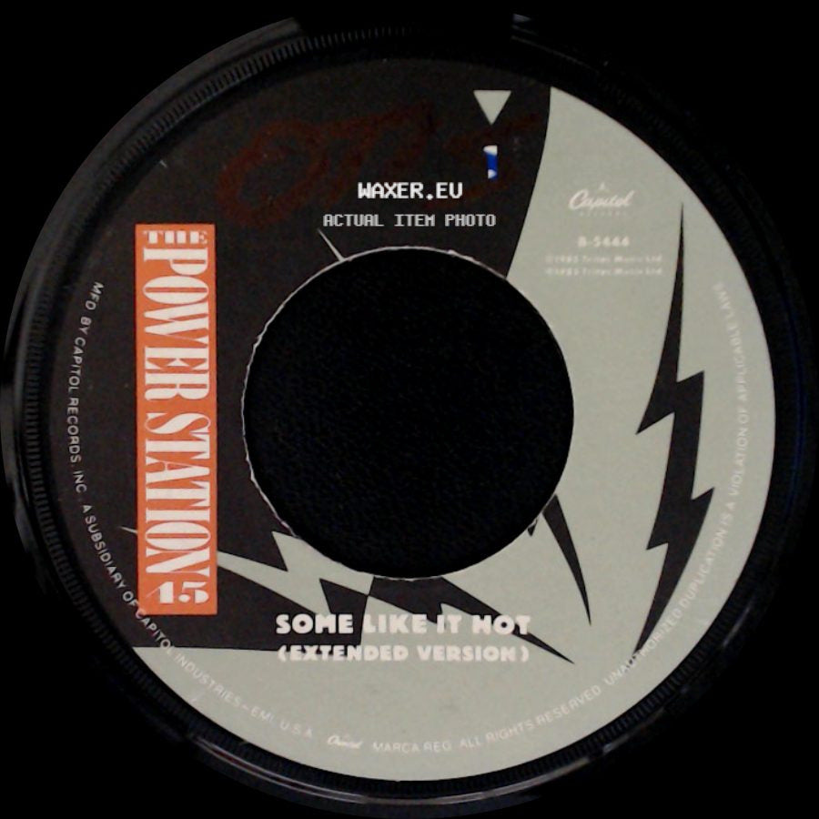 The Power Station - Some Like It Hot (Extended Version) / The Heat Is On (Instrumental) side A