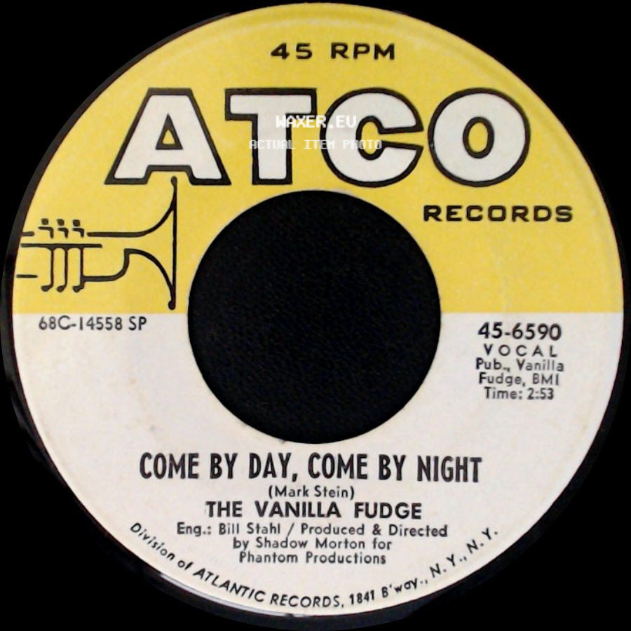 The Vanilla Fudge - You Keep Me Hangin' On / Come By Day, Come By Night side B