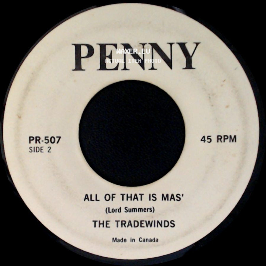 The Tradewinds - Operator / All Of That Is Mas' side B