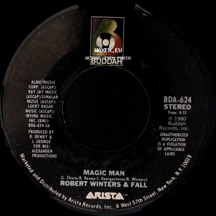 Robert Winters & Fall - Magic Man / One More Year side A