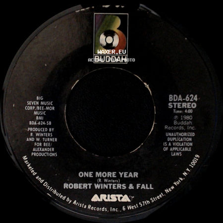 Robert Winters & Fall - Magic Man / One More Year side B