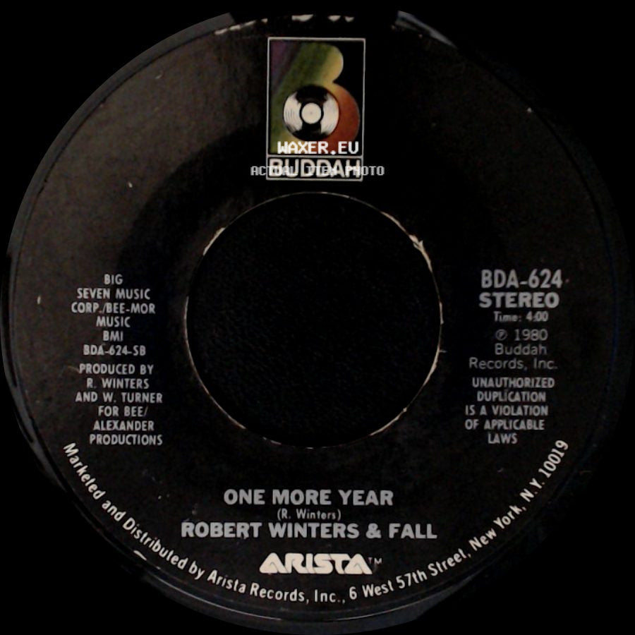 Robert Winters & Fall - Magic Man / One More Year side B