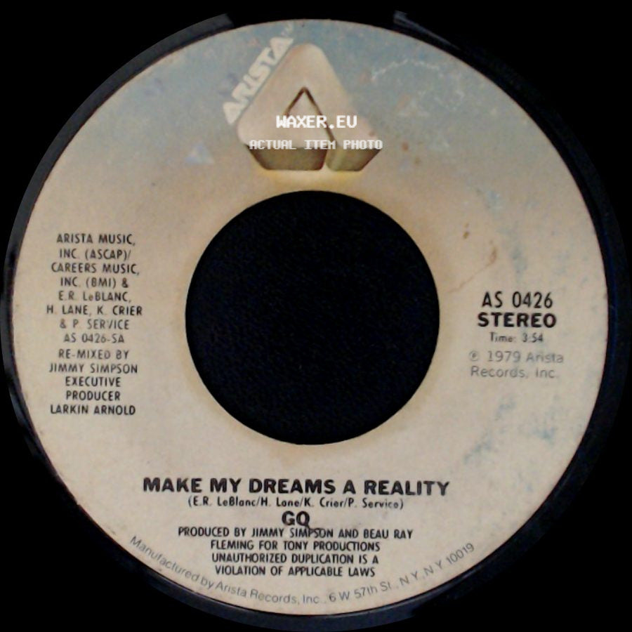 Gq - Make My Dreams A Reality / I Do Love You side A