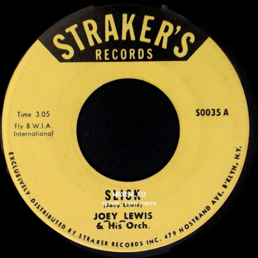 Joey Lewis & His Orch. - Grenadian Claudette / Slick side B