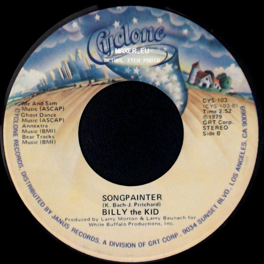 Billy The Kid - What I Feel Is You / Songpainter side B