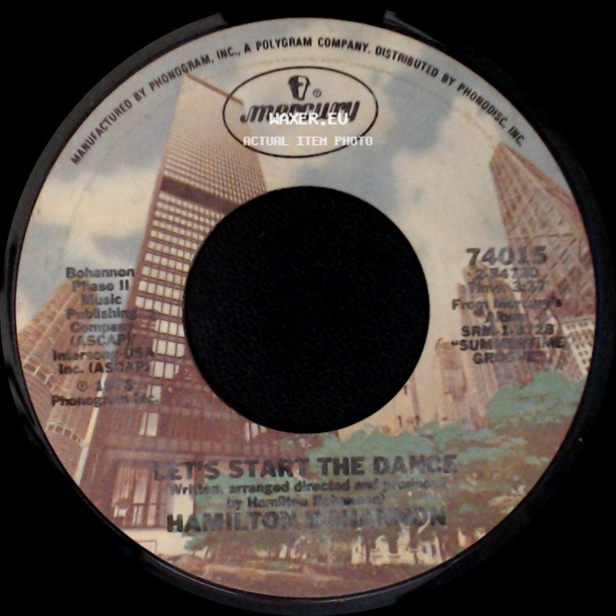 Hamilton Bohannon - I Wonder Why / Let's Start The Dance side B