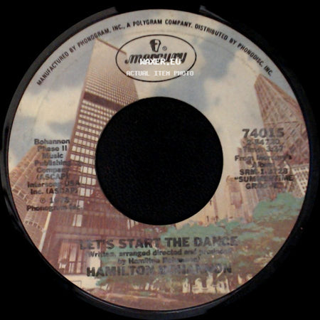 Hamilton Bohannon - I Wonder Why / Let's Start The Dance side B