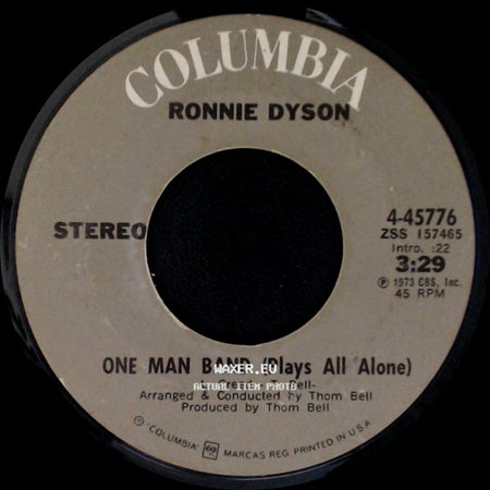 Ronnie Dyson - I Think I'll Tell Her / One Man Band (Plays All Alone) side B