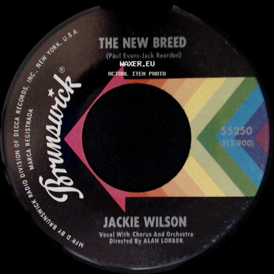 Jackie Wilson - Baby Get It (And Don't Quit It) / The New Breed side B