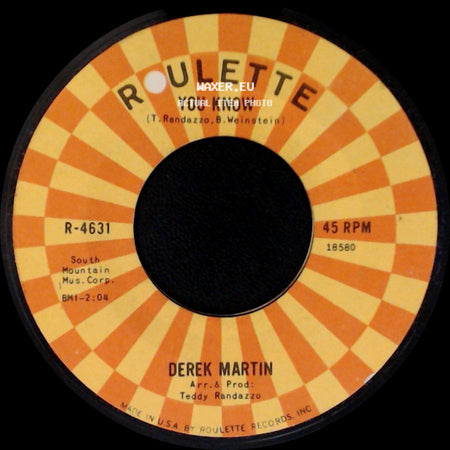 Derek Martin - You Better Go / You Know side B