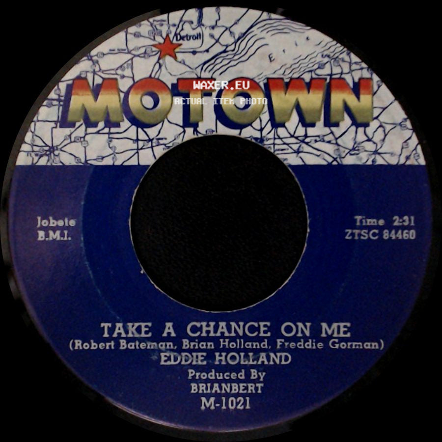Eddie Holland - Take A Chance On Me / Jamie side A