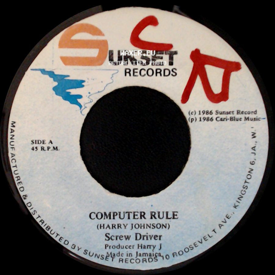 Screw Driver - Computer Rule / Version side A
