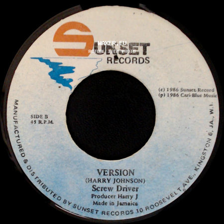 Screw Driver - Computer Rule / Version side B