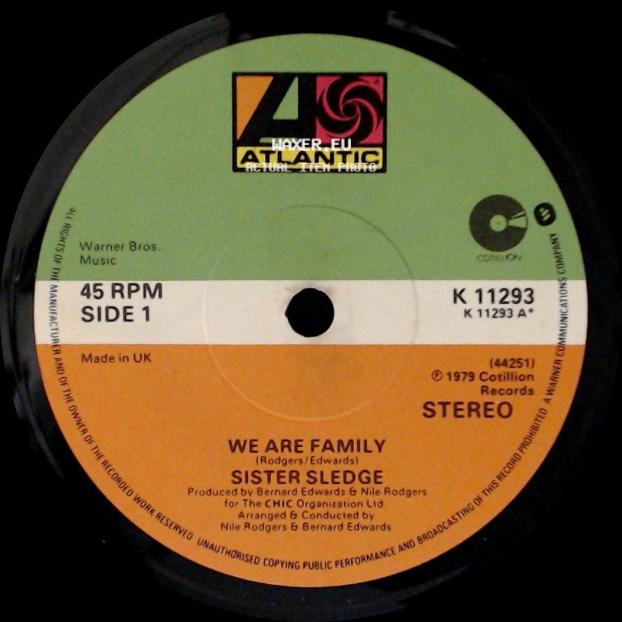 Sister Sledge - We Are Family / Easier To Love side A